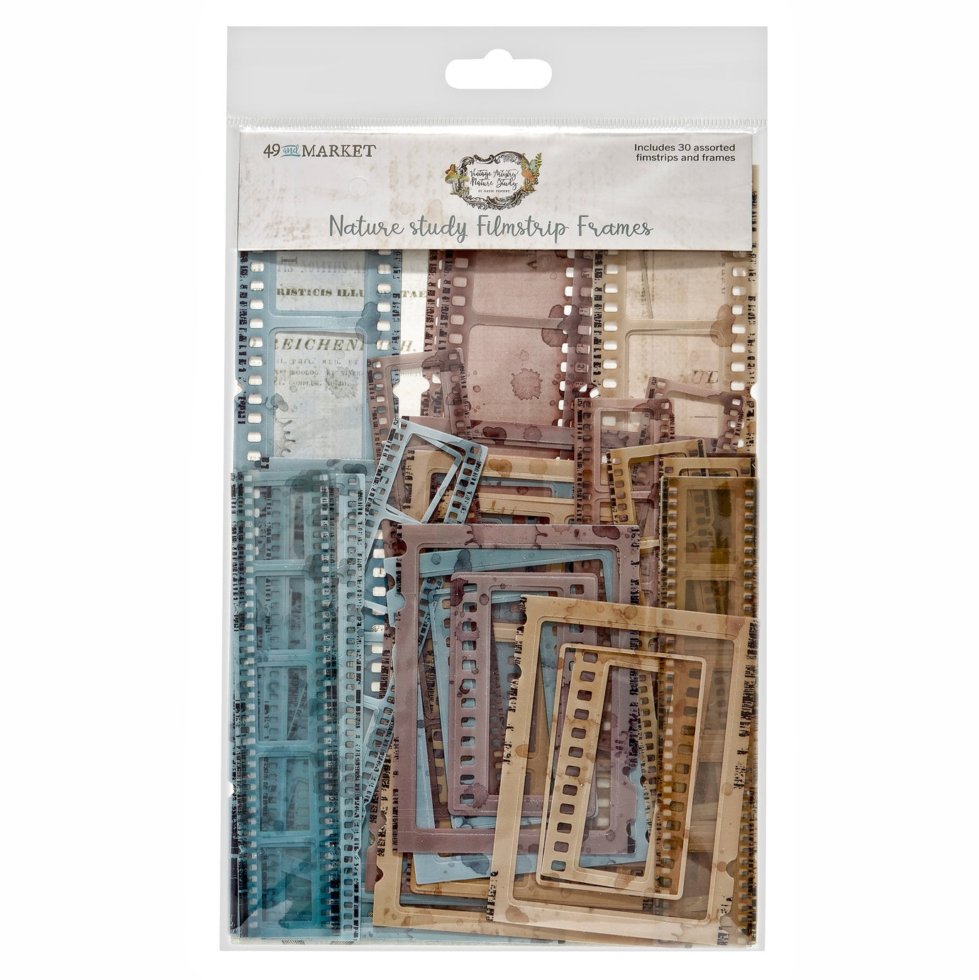 Nature Study Acetate Filmstrip Frames