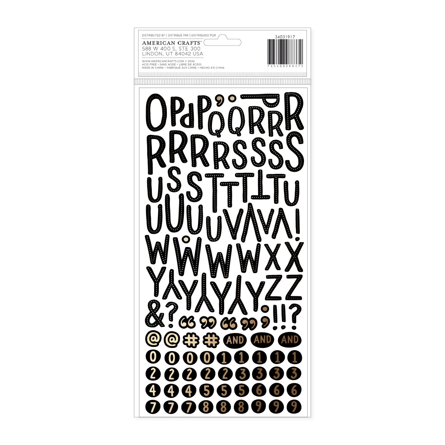 Wrapped in Ribbons - Alphabet Thickers