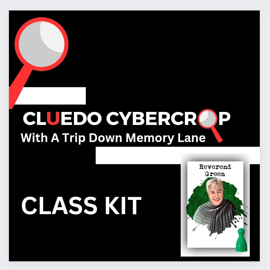 Cluedo Cybercrop Class 11: Reverend Green in the Market Square with the Ephemera Stacks