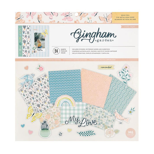 Gingham Garden Project Pad