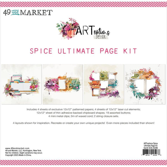 ArtOptions Spice Ultimate Page Kit