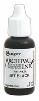 Ranger Archival Ink Jet Black Refills