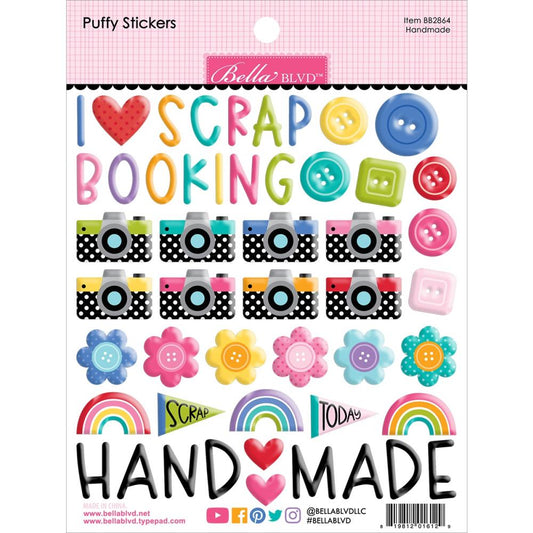 Bella Blvd - Let's Scrapbook Puffy Stickers