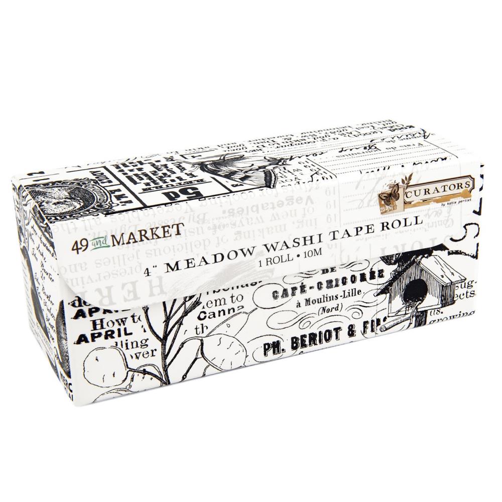 Curators 4" Washi Tape Roll - Meadow
