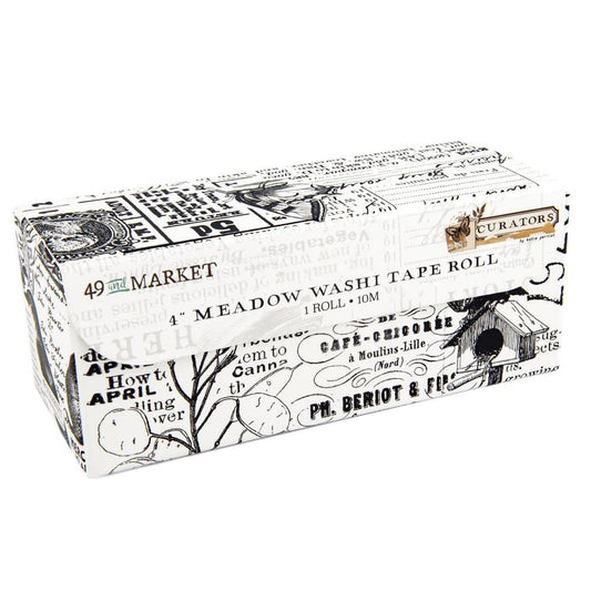 Curators 4" Washi Tape Roll - Meadow