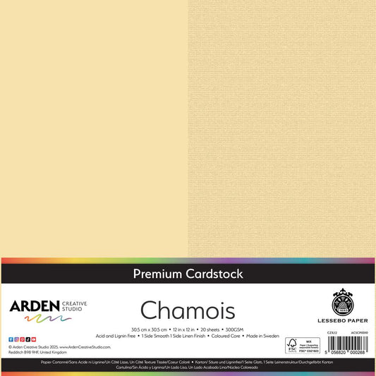12 x 12 Cardstock - Chamois