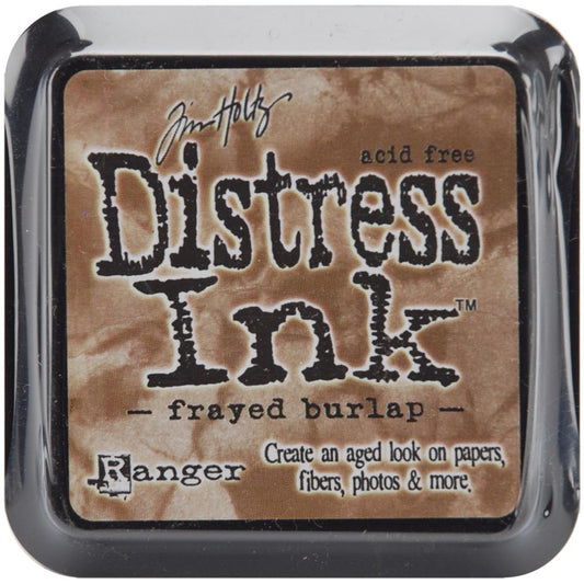 Frayed Burlap Distress Ink