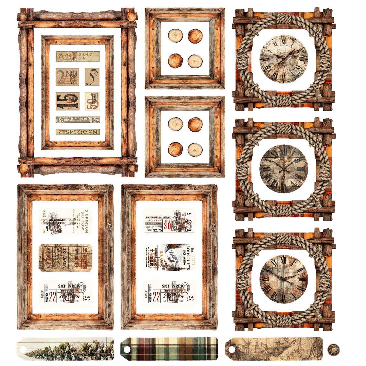 Timber & Tweed -  Ephemera & Frames
