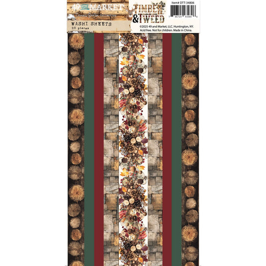 Timber & Tweed -  Washi Tape Set