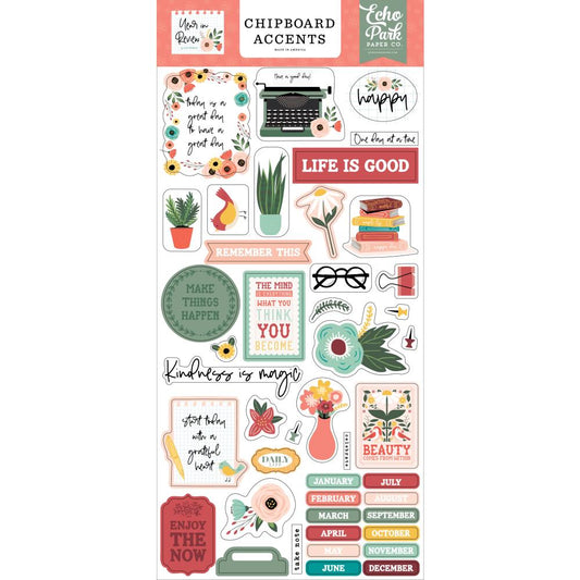 Year in Review - Chipboard Accents