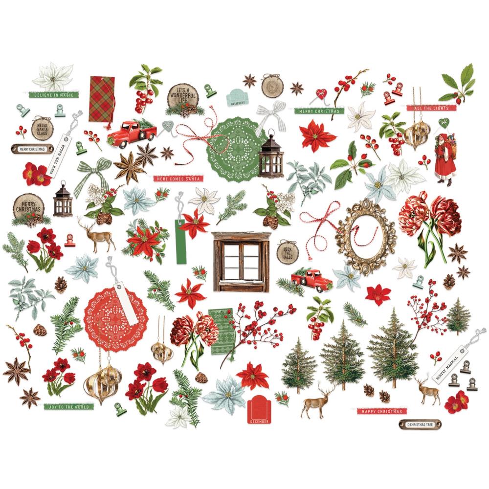 Evergreen Season Mini Laser Cut Elements