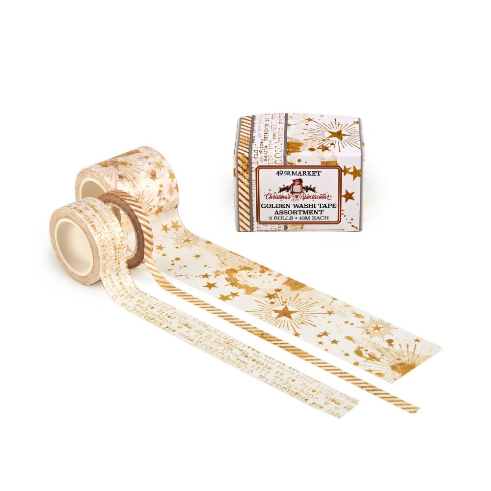 Christmas Spectacular Golden Washi Tape Set