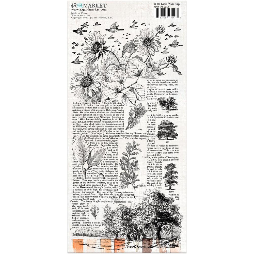 In The Leaves - Washi Tape