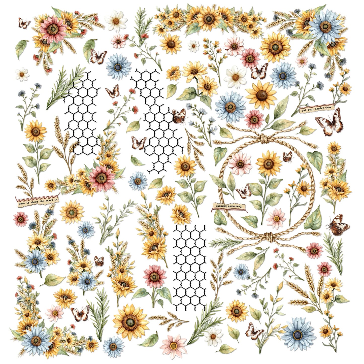 Whispering Way  -  Laser Cuts Wildflower