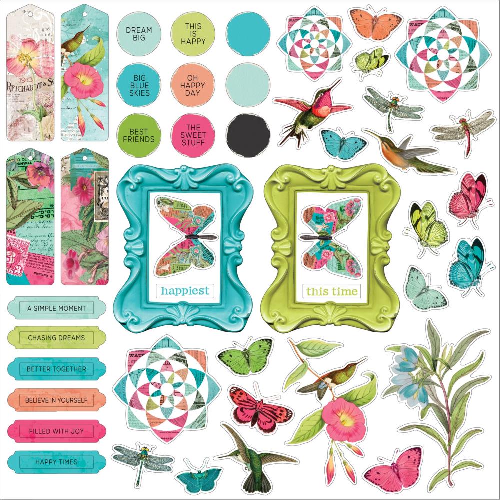 Kaleidoscope - Chipboard Set