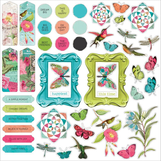 Kaleidoscope - Chipboard Set