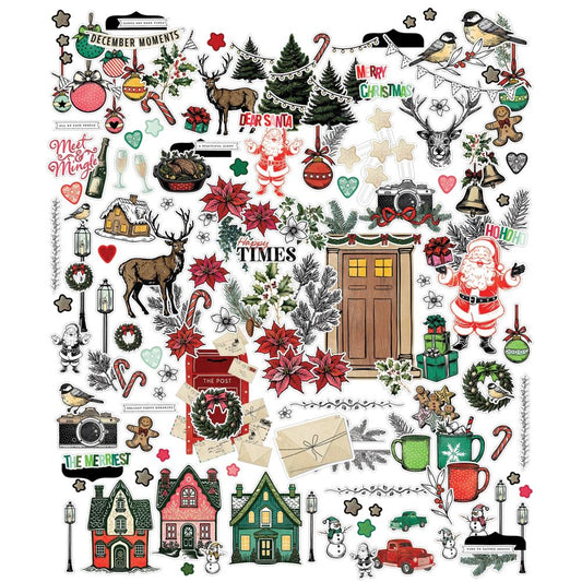 Mistletoe & Memories - Icons & Titles Ephemera Set