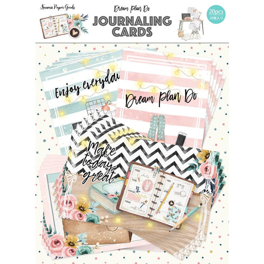 Dream, Plan, Do  Journal Cards