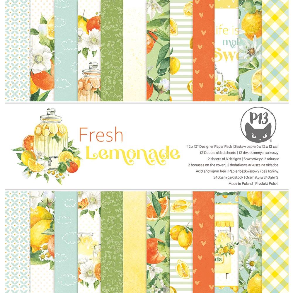 Fresh Lemonade = 12 x 12 Paper Pad