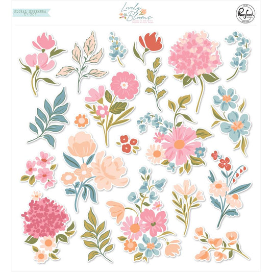 Lovely Blooms Floral Ephemera