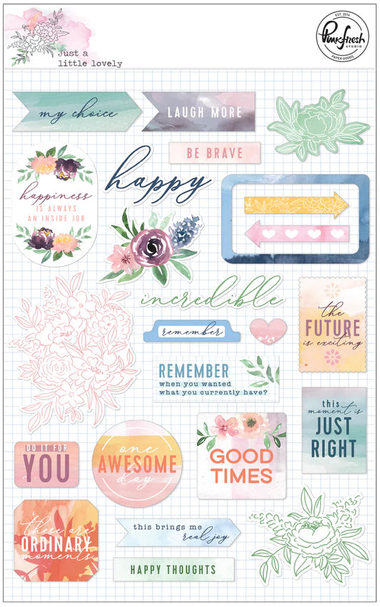 Just a Little Lovely - Puffy Stickers