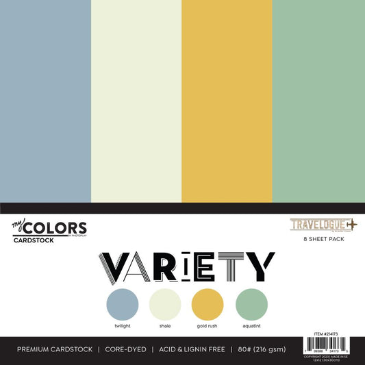 Travelogue - Cardstock Variety Pack