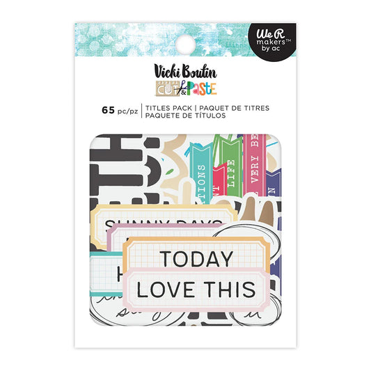 Cut & Paste - Ephemera Titles