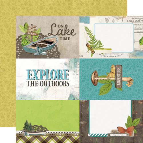 Simple Vintage Lakeside - 4 x 6 Elements