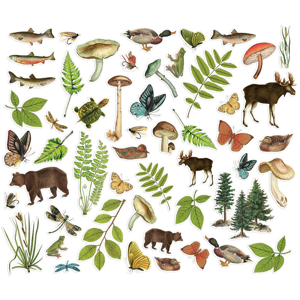 Simple Vintage Lakeside Nature Bits & Pieces