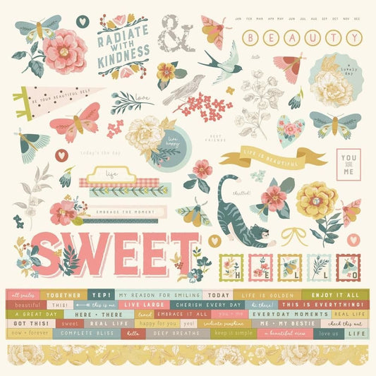 Wildflower - Combo stickers