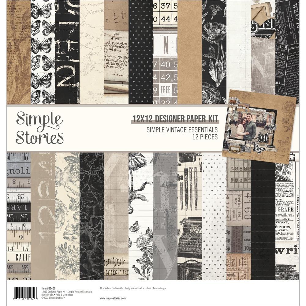 Simple Vintage Essentials Paper Kit