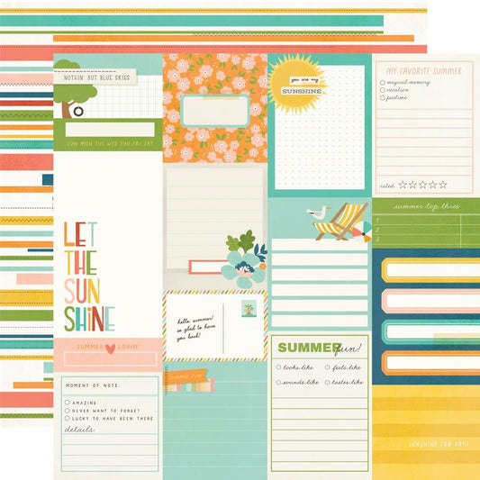 Summer Snapshots -  Journal Elements