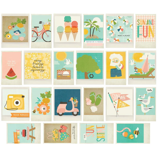 Summer Snapshots -  Bits & Pieces - Polaroid