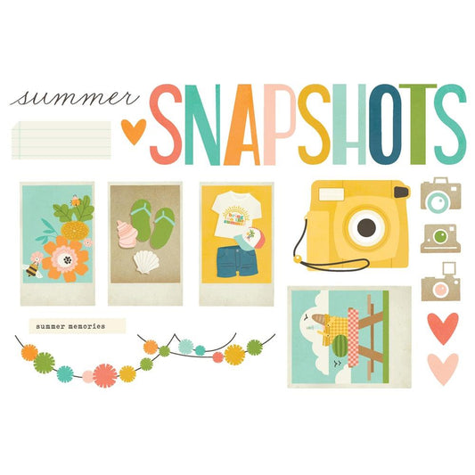 Summer Snapshots -  Page Pieces