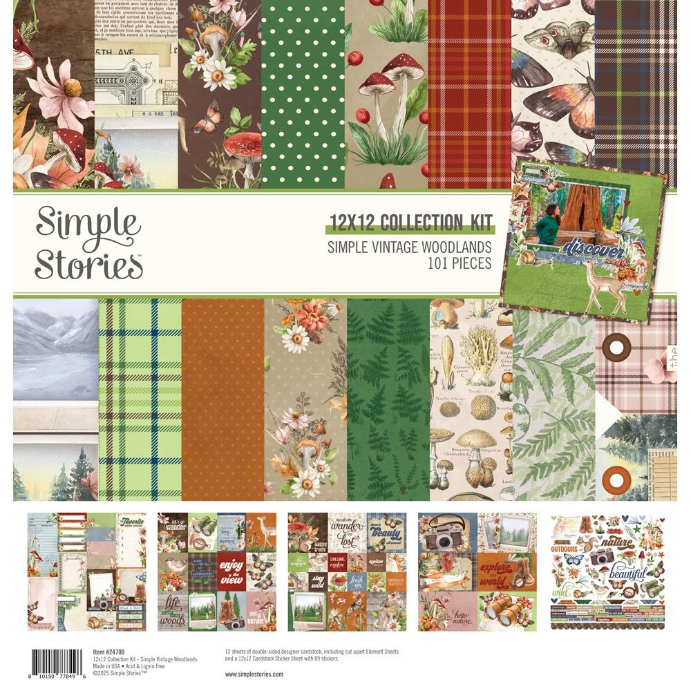 Simple Vintage Woodlands - Collection Pack