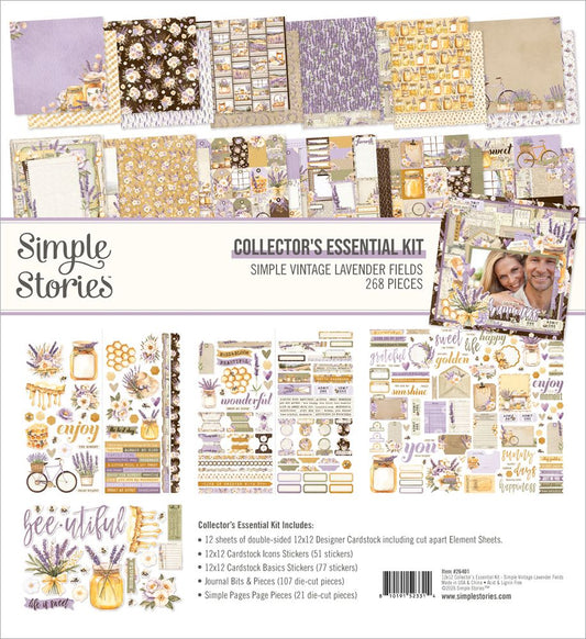 Simple Vintage Lavender Fields - Collector's Essential Kit