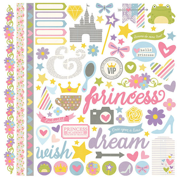 Enchanted 12x12 Stickers