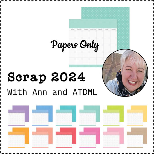 Scrap 2024 with Ann Freeman Papers Only
