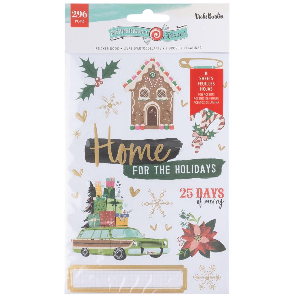 Peppermint Kisses - Sticker Book