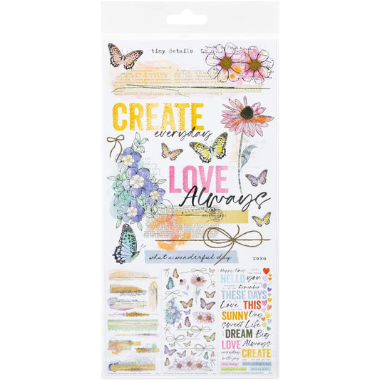 Flower Emporium - Essentials Rub On Transfer Set
