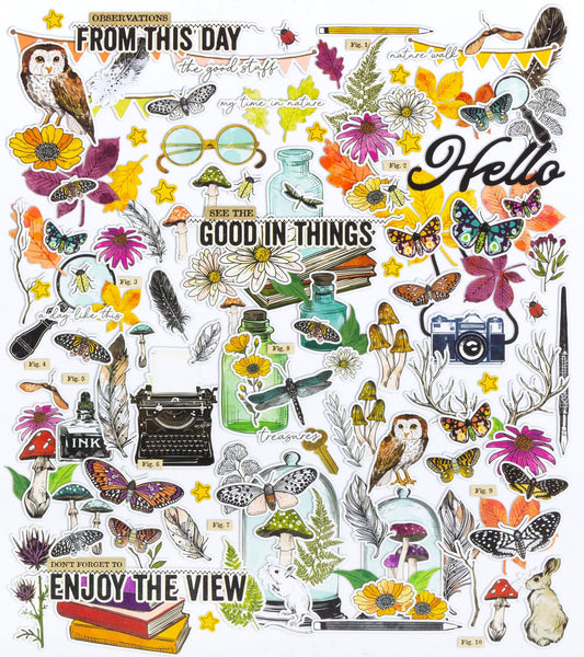 Curiosities in Willow Grove -  Ephemera Set - Icons & Titles
