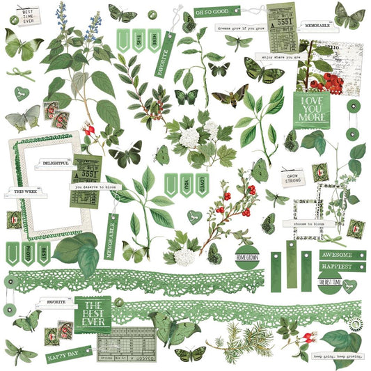 Color Swatch Willow - Laser Cut Elements