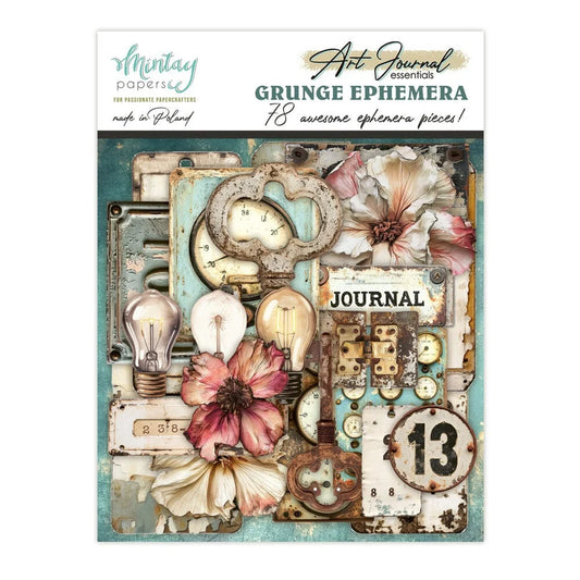 Art Journal Ephemera Pack - Grunge
