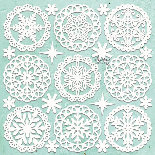 Chippies Decor - Winter Doilies