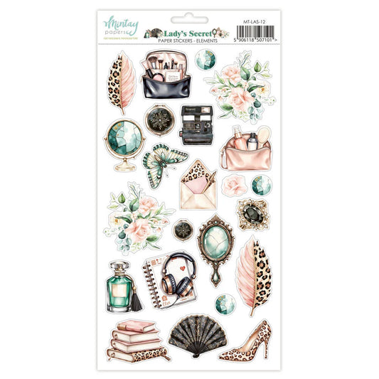 Lady's Secret - 6 x 12 Element Stickers