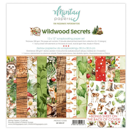 Wildwood Secrets - 12 x 12 Paper Set