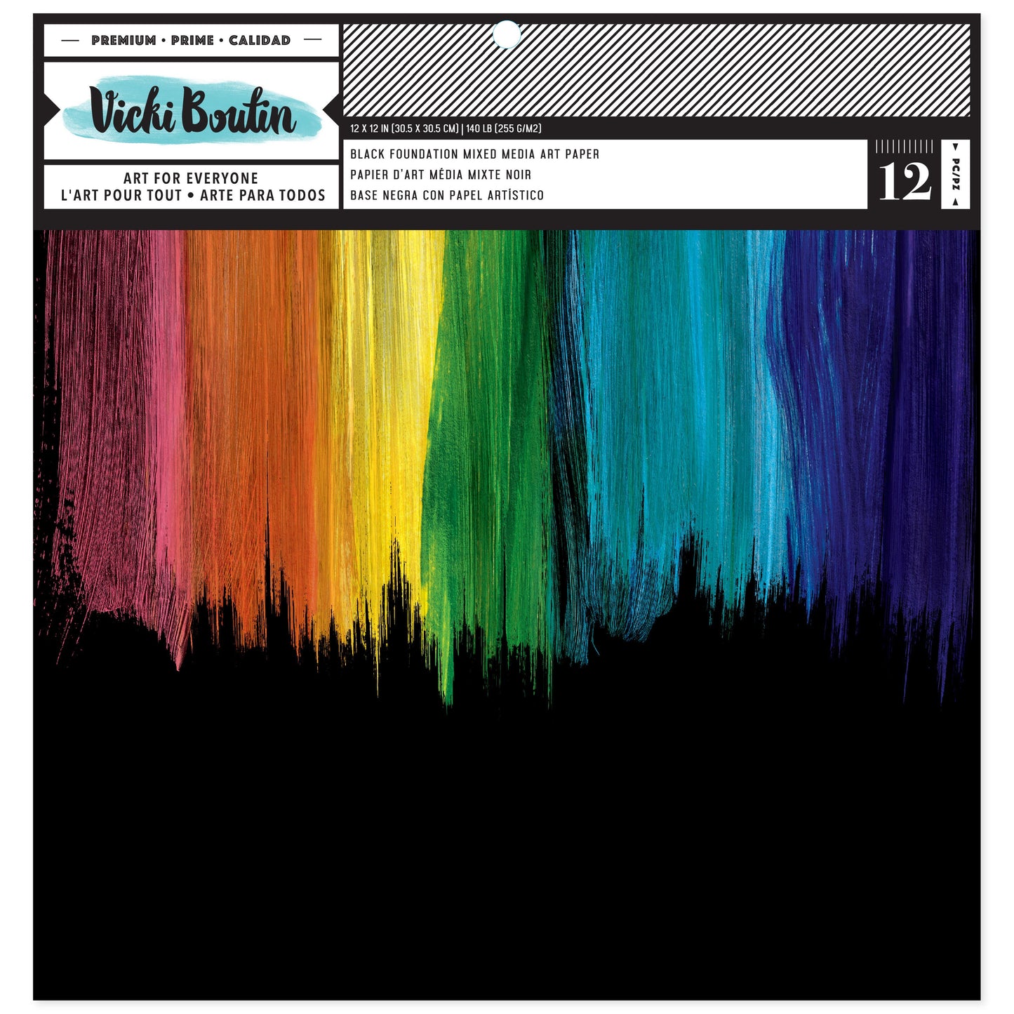 Vicki Boutin Mixed Media Foundations Paper Black