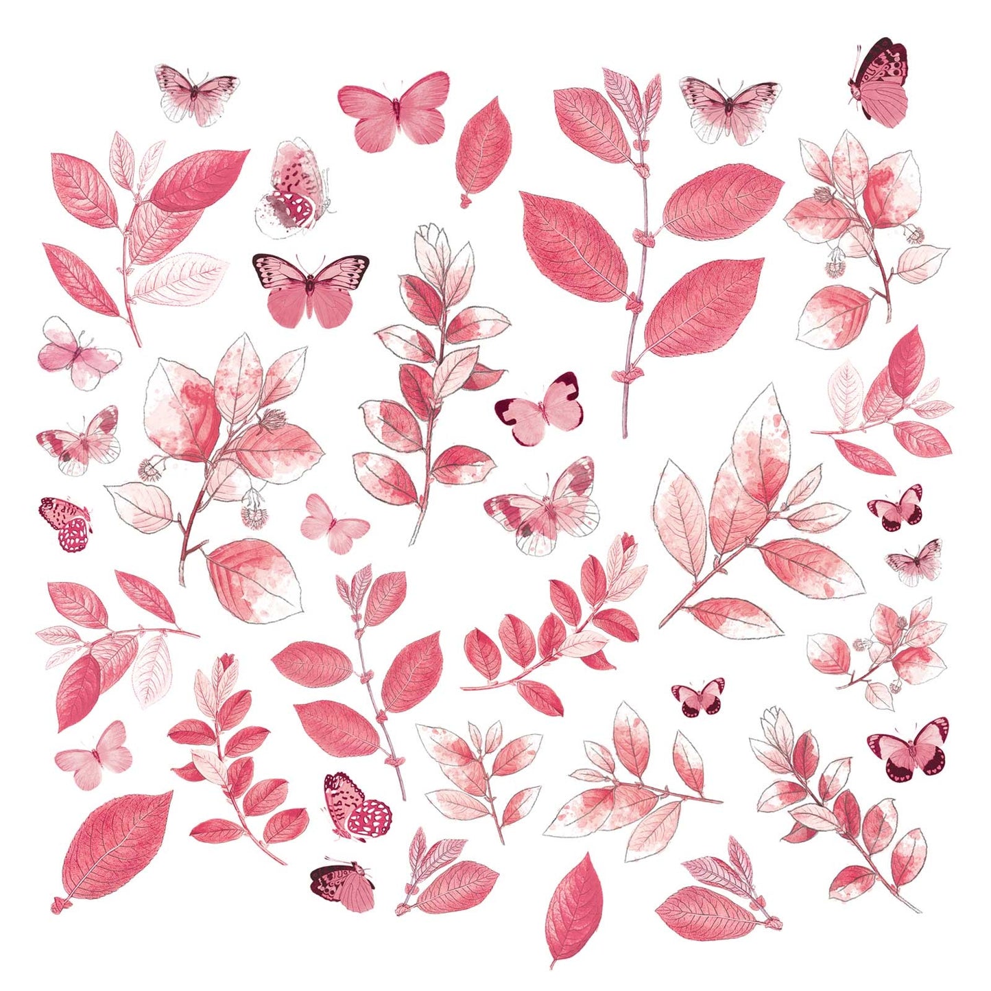 Blossom Acetate Leaves