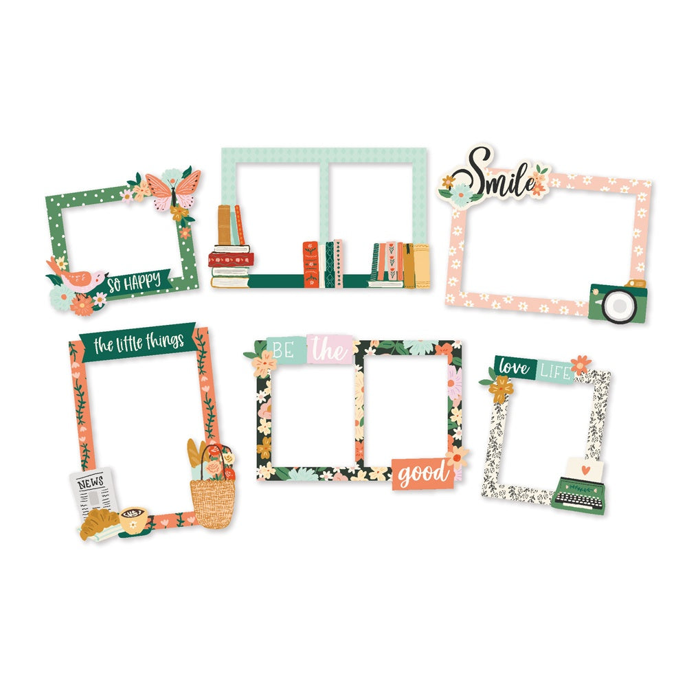 My Story Chipboard Frames