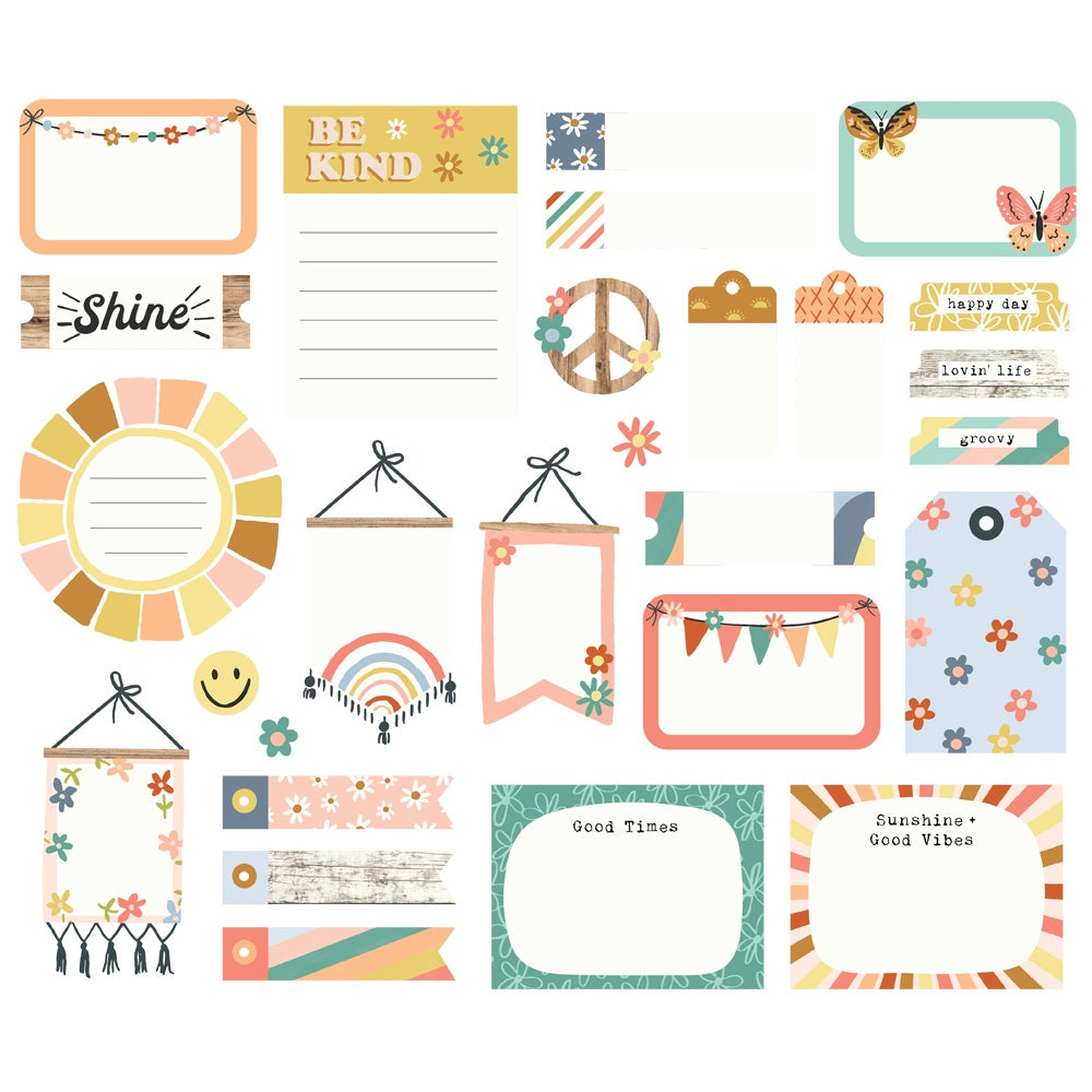 Boho Sunshine Journal Bits